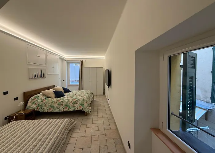 15mt Dal Mare Grazioso Bilocale Sul Budello A-c Lägenhet *